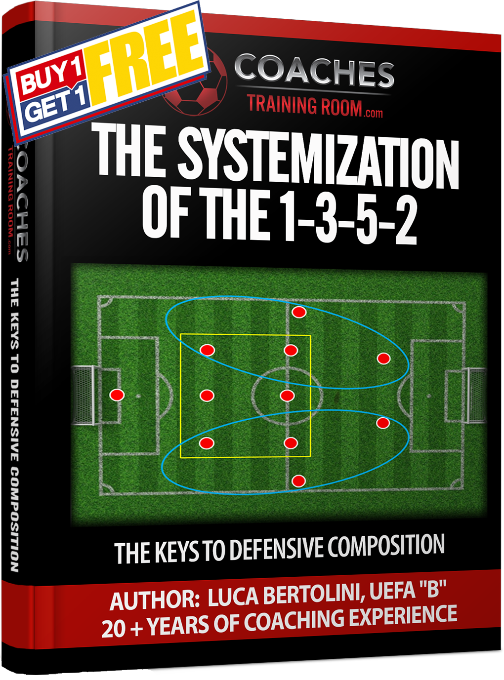 The Systemization of the 1-3-5-2 - The Keys to Defensive Composition by Luca Bertolini - Coaches Training Room